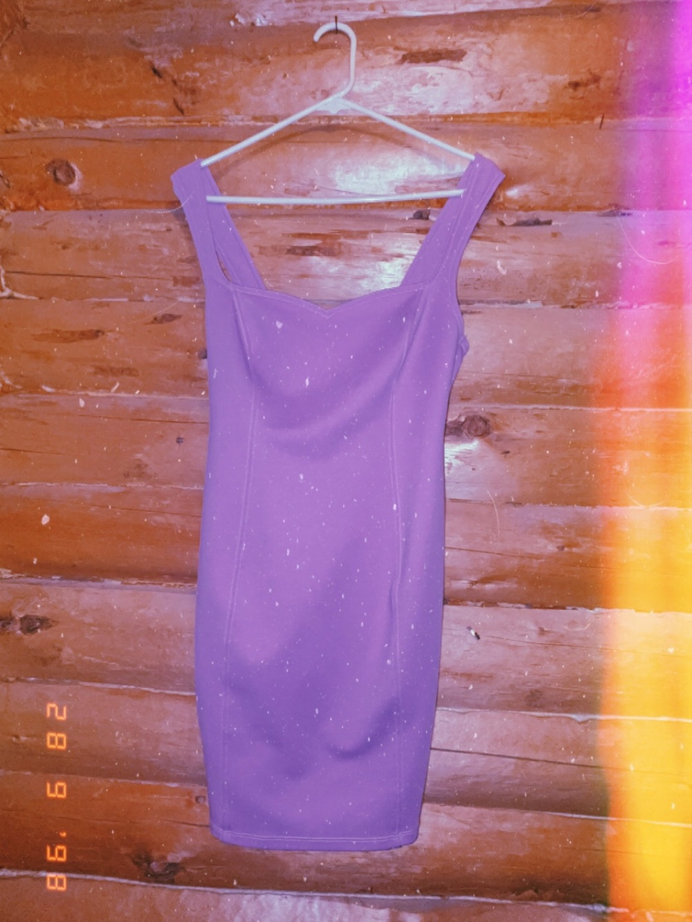 Astr Lavender Bodycon Dress - Picture 1 of 5